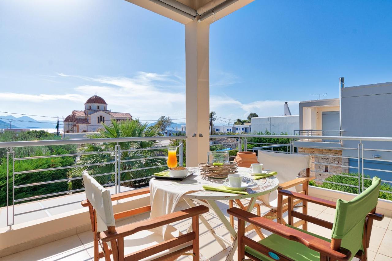 Elegant New Maisonette Near The Sea Aegina Exterior foto